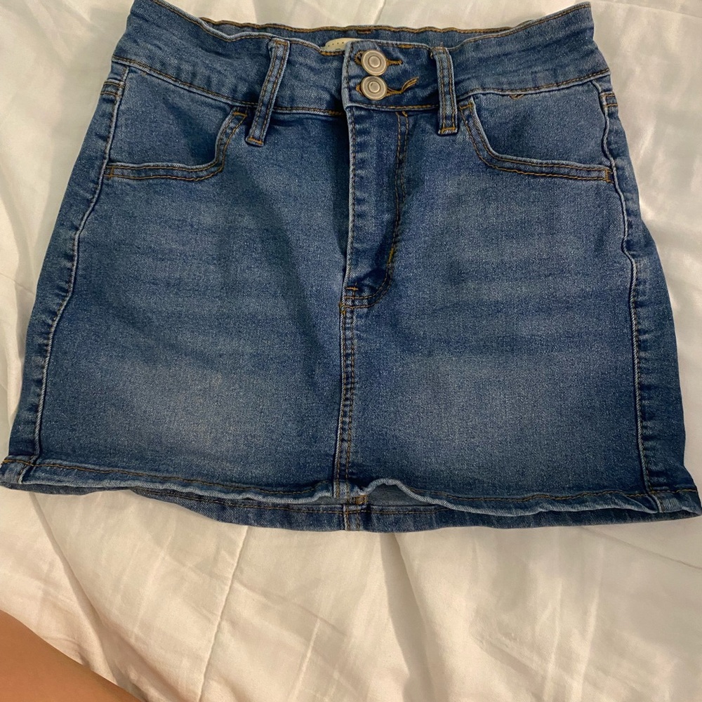 Love Cult Blue Mini Skirt Size Small